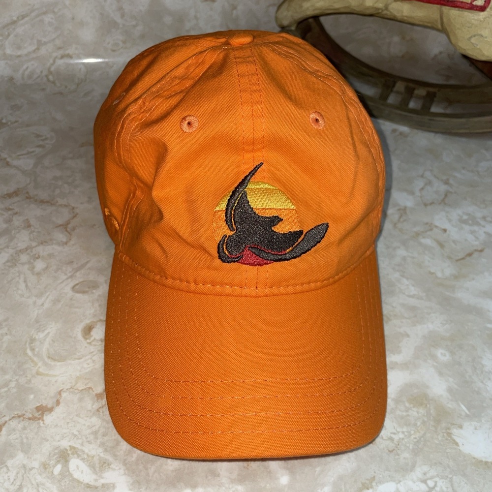Pukka Bird Flying in Sunset Orange Cap Hook and Loop‎